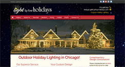 Desktop Screenshot of lightupyourholidays.com